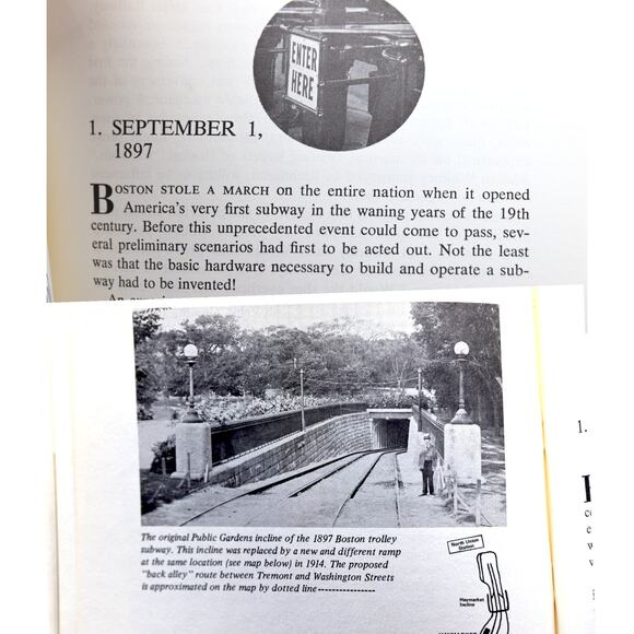 Change at Park Street Under - The Story of Boston's Subways 1972 Brian J. Cudahy - Picture 12 of 13